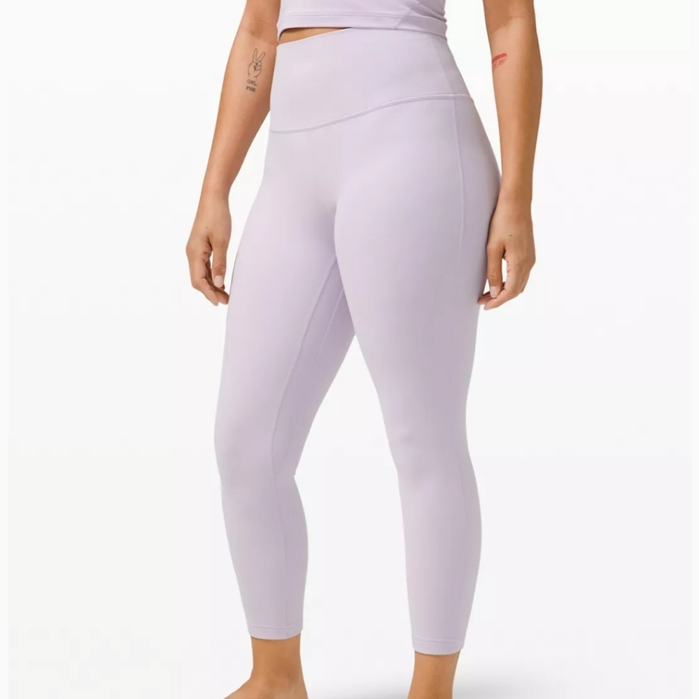 Lululemon Align Pant 25" size 0 Lavender